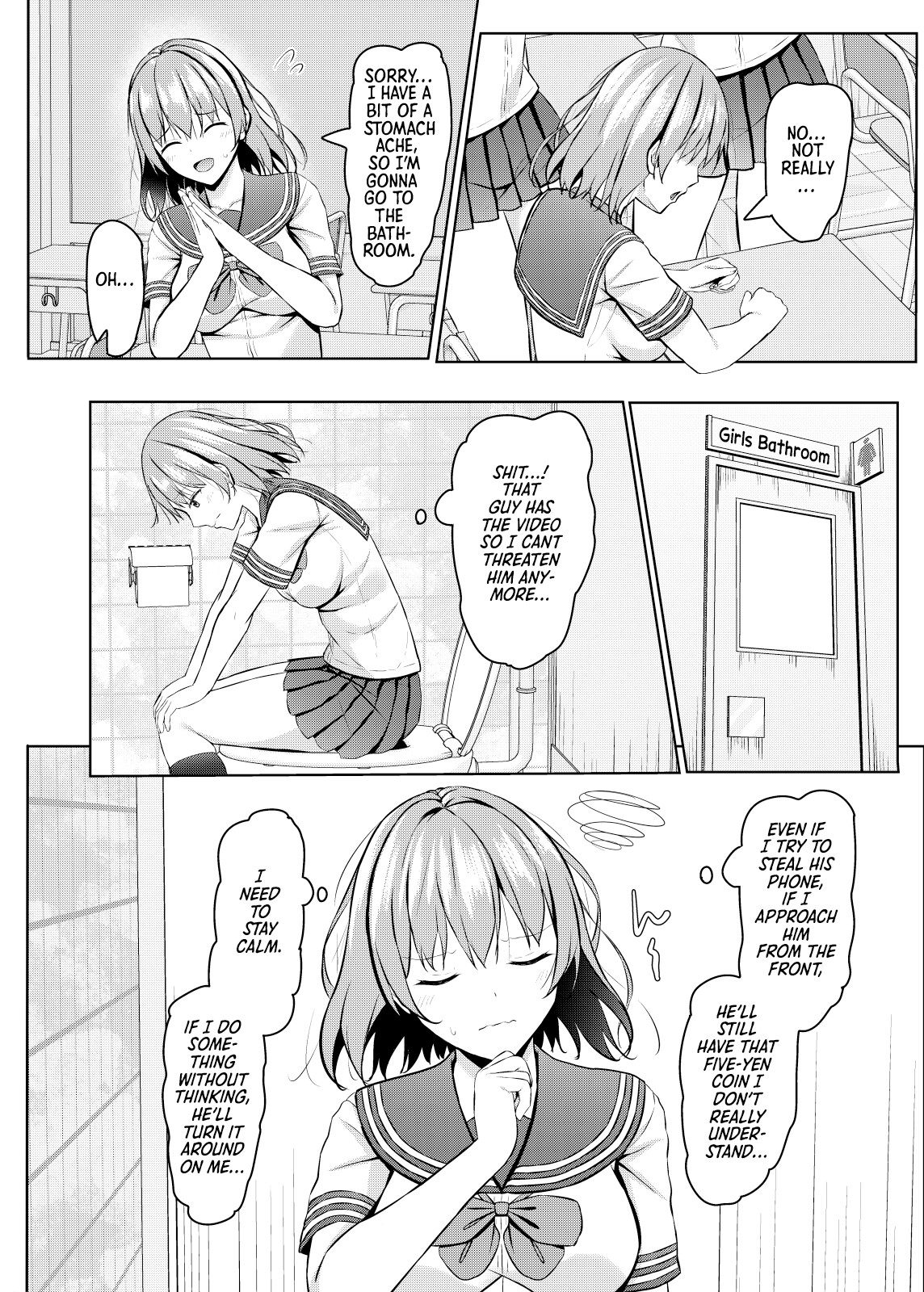 Hentai Manga Comic-Hypnotizing a Cheeky Student from an All Girls School!-2-5